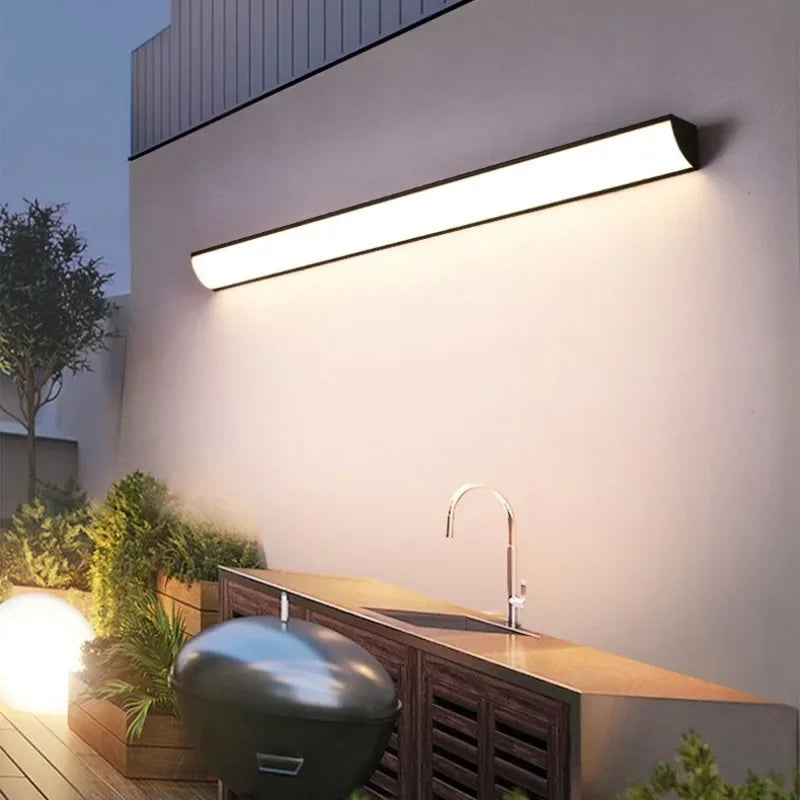 Luminária Arandela de Parede Externa à Prova D´Água IP65 Perfil Led