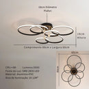 lustre circular minimalista, plafon circular moderno, lustre com controle remoto, luminária teto com app celular, lustre minimalista moderno, plafon anéis LED moderno, lustre LED moderno sala, plafon minimalista inteligente, lustre teto moderno LEDZ, iluminação teto contemporânea, plafon moderno com aplicativo, lustre circular elegante, luminária inteligente teto, lustre LED minimalista, iluminação moderna sala jantar