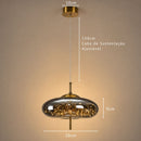 lustre pendente luxo, pendente italiano, pendente fio de fada, lustre fio de cobre led, pendente moderno fumê, pendente âmbar moderno, lustre decorativo luxo, pendente globo moderno, pendente disco moderno, pendente copo moderno, lustre contemporâneo, pendente sofisticado, iluminação decorativa luxo, pendente vidro fumê, pendente vidro âmbar, lustre para quarto moderno, lustre para sala de jantar, pendente para bancada gourmet, lustre premium LEDZ, lustre italiano contemporâneo, pendente artístico moderno, 