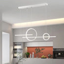 Lustre Pendente Minimalista Linear duas Hastes Impact LEDZ - 110cm