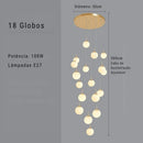 lustre para pé direito duplo, lustre globos, lustre de luxo, lustre clássico, lustre moderno, lustre para escada, lustre para hall de entrada, lustre para mezanino, lustre para sala com pé direito duplo, lustre de vidro, lustre com globos, lustre globo branco, lustre dourado, lustre prata, pendente para pé direito duplo, lustre escada moderna, lustre para residência de alto padrão, lustre para foyer, lustre para recepção, lustre para hotel, lustre para clínica, lustre para showroom, lustre com soquete E27, 