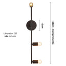 Luminária de Parede,
Luminária de Espelho,
Arandela para Banheiro,
Arandela para Espelho,
Arandela para Quarto,
Arandela para Sala,
arandela de teto,
arandela de parede,