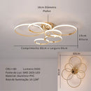 lustre circular minimalista, plafon circular moderno, lustre com controle remoto, luminária teto com app celular, lustre minimalista moderno, plafon anéis LED moderno, lustre LED moderno sala, plafon minimalista inteligente, lustre teto moderno LEDZ, iluminação teto contemporânea, plafon moderno com aplicativo, lustre circular elegante, luminária inteligente teto, lustre LED minimalista, iluminação moderna sala jantar