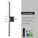arandela sem fio, arandela recarregável, luminária sem fio, luminária recarregável, arandela de parede sem fio, arandela LED recarregável, luminária de parede LED, arandela moderna, arandela minimalista, arandela preta, arandela preta e dourada, arandela linear, arandela longa, arandela 70 cm, arandela 90 cm, arandela 110 cm, arandela articulada, arandela rotacionável, arandela 360 graus, arandela para espelho, luminária para espelho, arandela para banheiro, arandela para lavabo, iluminação para espelho, ar