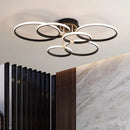 lustre circular minimalista, plafon circular moderno, lustre com controle remoto, luminária teto com app celular, lustre minimalista moderno, plafon anéis LED moderno, lustre LED moderno sala, plafon minimalista inteligente, lustre teto moderno LEDZ, iluminação teto contemporânea, plafon moderno com aplicativo, lustre circular elegante, luminária inteligente teto, lustre LED minimalista, iluminação moderna sala jantar