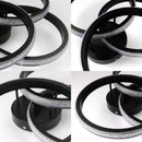 plafon de sobrepor, plafon de teto, plafon LED, plafon moderno, plafon pequeno, plafon compacto, plafon 33cm, plafon 30cm, plafon 3 arcos, plafon três arcos, plafon de arcos, plafon circular, plafon círculos, plafon efeito cristal, luminária efeito cristal, plafon cristal, plafon LED efeito cristal, luminária de teto efeito cristal, plafon branco, plafon preto, plafon branco moderno, plafon preto moderno, plafon luz quente, plafon luz fria, plafon 3 cores, plafon três cores, plafon luz quente neutra fria, l