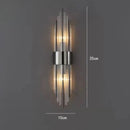 arandela de parede dourada, arandela preta moderna, iluminação decorativa, feixes de luz led, arandela cilíndrica, luminária para sala, luminária de parede moderna, arandela de luxo, LEDZ Design