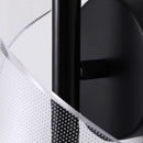 Luminária Arandela de Parede Espiral Acrílico LEDZ – Dourado/Preto