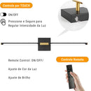 arandela sem fio, arandela recarregável, luminária sem fio, luminária recarregável, arandela de parede sem fio, arandela LED recarregável, luminária de parede LED, arandela moderna, arandela minimalista, arandela preta, arandela preta e dourada, arandela linear, arandela longa, arandela 70 cm, arandela 90 cm, arandela 110 cm, arandela articulada, arandela rotacionável, arandela 360 graus, arandela para espelho, luminária para espelho, arandela para banheiro, arandela para lavabo, iluminação para espelho, ar
