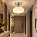 lustre plafon, plafon de teto, plafon de vidro, lustre plafon de vidro, plafon escandinavo, plafon estilo escandinavo, plafon moderno, plafon minimalista, plafon de teto moderno, plafon com cúpula de vidro, plafon vidro creme, plafon vidro bege, plafon dourado escovado, plafon prata cromado, plafon cromado, plafon dourado, plafon 20cm, plafon pequeno, plafon compacto, plafon sobrepor, plafon soquete E27, plafon lâmpada E27, lustre de teto E27, plafon com lâmpada substituível, plafon para corredor, plafon pa