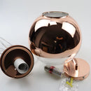 lustre pendente luxo, pendente minimalista moderno, lustre dourado espelhado, pendente rose gold, pendente prata cromado, luminária globo moderna, pendente sofisticado teto, lustre moderno LEDZ, iluminação premium decoração, pendente para mesa jantar luxo, lustre minimalista elegante, luminária teto moderna, pendente decorativo moderno, lustre globo metálico, iluminação sofisticada moderna