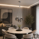 lustre pendente de vidro, pendente globo de vidro, lustre com 3 globos, pendente 3 globos, lustre 3 globos de vidro, pendente conjunto de globos, lustre de vidro moderno, pendente moderno de vidro, pendente italiano, lustre design italiano, pendente Vetro Chiaro, Vetro Chiaro Fascio, lustre Vetro Chiaro, pendente globo transparente, pendente globo fumê, pendente globo rose gold, pendente globo dourado, lustre globo transparente, lustre globo fumê, lustre rose gold, lustre dourado de vidro, pendente para sal