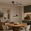 pendente articulado, lustre articulado, pendente braço articulado, luminária pendente articulada, pendente moderno, pendente ufo, lustre ufo, pendente disco led, pendente 40cm, luminária pendente led, pendente para mesa de jantar, pendente para ilha gourmet, pendente cozinha moderna, lustre contemporâneo, pendente minimalista, pendente industrial moderno, luminária teto moderna, iluminação moderna, pendente arquitetônico, pendente design, lustre LED, pendente LED dimerizável, pendente controle remoto, pende