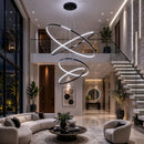 lustre para pé direito duplo, lustre moderno grande, lustre anéis LED, lustre espiral moderno, lustre contemporâneo luxo, lustre monumental moderno, lustre para escada, lustre para hall de entrada, lustre pé direito alto, lustre LED moderno, lustre minimalista luxo, lustre dourado moderno, lustre preto moderno, lustre sofisticado contemporâneo, lustre decorativo premium, lustre de luxo LED, lustre moderno para sala, lustre pendente monumental, lustre grande elegante, lustre escultural contemporâneo, lustre 
