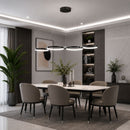 lustre pendente moderno, pendente orgânico, lustre orgânico moderno, pendente linear moderno, lustre linear para mesa de jantar, pendente para mesa de jantar, lustre minimalista, pendente minimalista, lustre dourado moderno, lustre preto moderno, lustre prata cromado, pendente dourado premium, lustre para sala de jantar moderna, iluminação para mesa de jantar, pendente para bancada gourmet, lustre LED moderno, lustre contemporâneo, pendente decorativo moderno, lustre de anéis LED, pendente com anéis ilumina