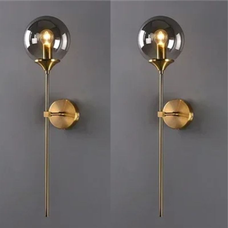 Arandela de parede, 
Luminária de parede,
Arandela Clássica,
Arandela Moderna,
Arandela Globo,
Luminária de Parede para Sala,
Arandela para Sala,
Arandela para Quarto,
Arandela Minimalista

