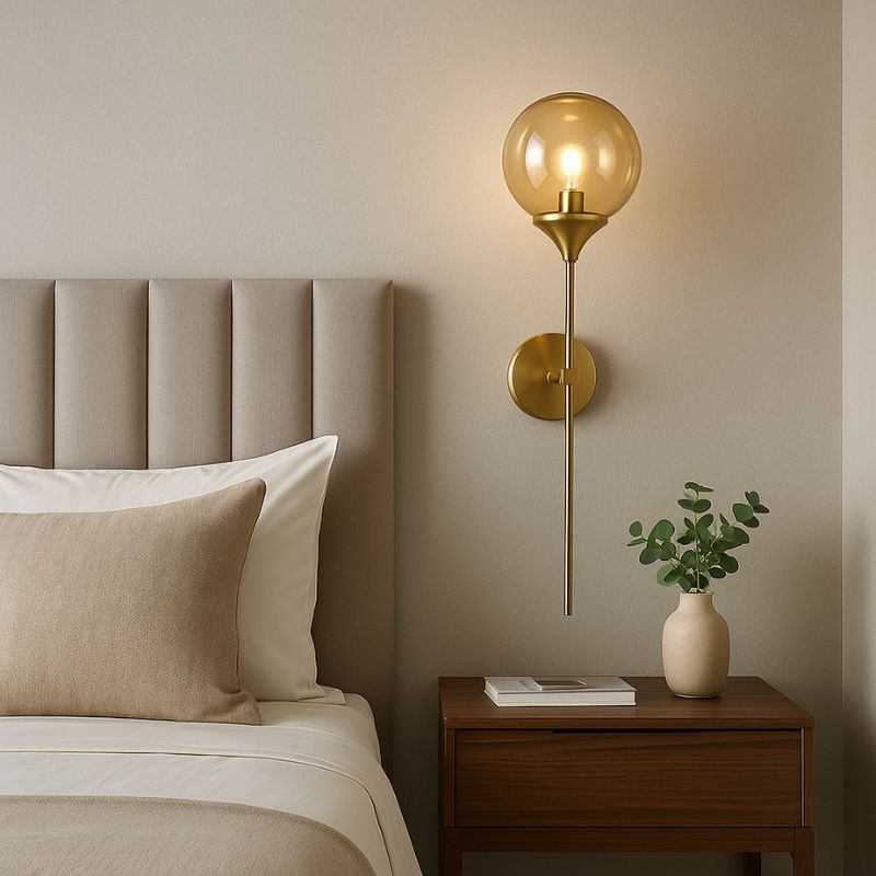 Arandela de parede, 
Luminária de parede,
Arandela Clássica,
Arandela Moderna,
Arandela Globo,
Luminária de Parede para Sala,
Arandela para Sala,
Arandela para Quarto,
Arandela Minimalista
