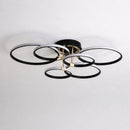 lustre circular minimalista, plafon circular moderno, lustre com controle remoto, luminária teto com app celular, lustre minimalista moderno, plafon anéis LED moderno, lustre LED moderno sala, plafon minimalista inteligente, lustre teto moderno LEDZ, iluminação teto contemporânea, plafon moderno com aplicativo, lustre circular elegante, luminária inteligente teto, lustre LED minimalista, iluminação moderna sala jantar