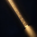 lustre pendente moderno, pendente tubular, lustre pendente tubular, pendente slim, pendente fino, pendente bastão, pendente LED tubular, pendente efeito cristal, pendente com bolhas, pendente acrílico com bolhas, pendente cristal em bolhas, lustre moderno LED, pendente minimalista, pendente para quarto, pendente para cabeceira, pendente para lateral de cama, pendente para sala de estar, pendente para canto de sofá, pendente para mesa lateral, pendente dourado, pendente preto, pendente branco, pendente tubul