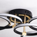 lustre circular minimalista, plafon circular moderno, lustre com controle remoto, luminária teto com app celular, lustre minimalista moderno, plafon anéis LED moderno, lustre LED moderno sala, plafon minimalista inteligente, lustre teto moderno LEDZ, iluminação teto contemporânea, plafon moderno com aplicativo, lustre circular elegante, luminária inteligente teto, lustre LED minimalista, iluminação moderna sala jantar