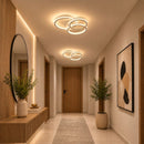 plafon de sobrepor, plafon de teto, plafon LED, plafon moderno, plafon pequeno, plafon compacto, plafon 33cm, plafon 30cm, plafon 3 arcos, plafon três arcos, plafon de arcos, plafon circular, plafon círculos, plafon efeito cristal, luminária efeito cristal, plafon cristal, plafon LED efeito cristal, luminária de teto efeito cristal, plafon branco, plafon preto, plafon branco moderno, plafon preto moderno, plafon luz quente, plafon luz fria, plafon 3 cores, plafon três cores, plafon luz quente neutra fria, l