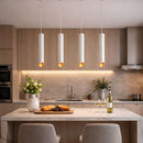 lustre pendente tubular, pendente minimalista moderno, pendente preto moderno, pendente branco moderno, luminária tubular teto, pendente industrial moderno, lustre para bancada cozinha, pendente para mesa de jantar, iluminação moderna minimalista, pendente slim teto, lustre moderno LEDZ, luminária teto moderna tubular, pendente decoração moderna, iluminação focal teto, pendente clean moderno