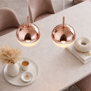 lustre pendente luxo, pendente minimalista moderno, lustre dourado espelhado, pendente rose gold, pendente prata cromado, luminária globo moderna, pendente sofisticado teto, lustre moderno LEDZ, iluminação premium decoração, pendente para mesa jantar luxo, lustre minimalista elegante, luminária teto moderna, pendente decorativo moderno, lustre globo metálico, iluminação sofisticada moderna