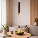 lustre pendente tubular, pendente minimalista moderno, pendente preto moderno, pendente branco moderno, luminária tubular teto, pendente industrial moderno, lustre para bancada cozinha, pendente para mesa de jantar, iluminação moderna minimalista, pendente slim teto, lustre moderno LEDZ, luminária teto moderna tubular, pendente decoração moderna, iluminação focal teto, pendente clean moderno