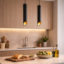 lustre pendente tubular, pendente minimalista moderno, pendente preto moderno, pendente branco moderno, luminária tubular teto, pendente industrial moderno, lustre para bancada cozinha, pendente para mesa de jantar, iluminação moderna minimalista, pendente slim teto, lustre moderno LEDZ, luminária teto moderna tubular, pendente decoração moderna, iluminação focal teto, pendente clean moderno