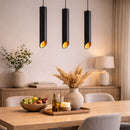 lustre pendente tubular, pendente minimalista moderno, pendente preto moderno, pendente branco moderno, luminária tubular teto, pendente industrial moderno, lustre para bancada cozinha, pendente para mesa de jantar, iluminação moderna minimalista, pendente slim teto, lustre moderno LEDZ, luminária teto moderna tubular, pendente decoração moderna, iluminação focal teto, pendente clean moderno