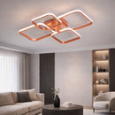 lustre minimalista rose gold, plafon rose gold moderno, luminária teto rose gold, lustre circular minimalista, lustre quadrado minimalista, plafon com controle remoto, luminária inteligente com app, lustre geométrico moderno, plafon anéis minimalista, lustre LED moderno rose gold, iluminação teto contemporânea, lustre minimalista LEDZ, plafon moderno com aplicativo, iluminação moderna rose gold, luminária teto design minimalista