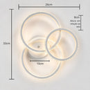 plafon de sobrepor, plafon de teto, plafon LED, plafon moderno, plafon pequeno, plafon compacto, plafon 33cm, plafon 30cm, plafon 3 arcos, plafon três arcos, plafon de arcos, plafon circular, plafon círculos, plafon efeito cristal, luminária efeito cristal, plafon cristal, plafon LED efeito cristal, luminária de teto efeito cristal, plafon branco, plafon preto, plafon branco moderno, plafon preto moderno, plafon luz quente, plafon luz fria, plafon 3 cores, plafon três cores, plafon luz quente neutra fria, l