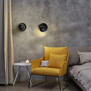 arandela moderna minimalista, arandela rotacionavel led, luminaria parede circular moderna, arandela luz indireta parede, arandela preta branca moderna, luminaria parede minimalista quarto sala, arandela decorativa moderna pequena, iluminação indireta parede design moderno, arandela LEDZ orbit, arandela compacta moderna elegante