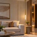lustre pendente moderno, pendente tubular, lustre pendente tubular, pendente slim, pendente fino, pendente bastão, pendente LED tubular, pendente efeito cristal, pendente com bolhas, pendente acrílico com bolhas, pendente cristal em bolhas, lustre moderno LED, pendente minimalista, pendente para quarto, pendente para cabeceira, pendente para lateral de cama, pendente para sala de estar, pendente para canto de sofá, pendente para mesa lateral, pendente dourado, pendente preto, pendente branco, pendente tubul