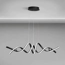 Lustre Pendente Moderno  Minimalista Miraggio LEDZ - Com Controle Remoto - 100cm