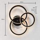 plafon de sobrepor, plafon de teto, plafon LED, plafon moderno, plafon pequeno, plafon compacto, plafon 33cm, plafon 30cm, plafon 3 arcos, plafon três arcos, plafon de arcos, plafon circular, plafon círculos, plafon efeito cristal, luminária efeito cristal, plafon cristal, plafon LED efeito cristal, luminária de teto efeito cristal, plafon branco, plafon preto, plafon branco moderno, plafon preto moderno, plafon luz quente, plafon luz fria, plafon 3 cores, plafon três cores, plafon luz quente neutra fria, l