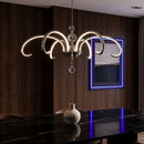 lustre pendente, lustre moderno, lustre de luxo, lustre escultural, lustre orgânico, lustre contemporâneo, lustre pendente moderno, lustre pendente de luxo, lustre pendente escultural, pendente escultural, pendente orgânico, pendente moderno, pendente de luxo, luminária pendente de luxo, luminária escultural, lustre 6 hastes, lustre seis hastes, lustre com hastes curvas, lustre curvo, lustre cascata, pendente cascata, lustre efeito cascata, lustre com cristal, lustre com efeito cristal, lustre acrílico cris