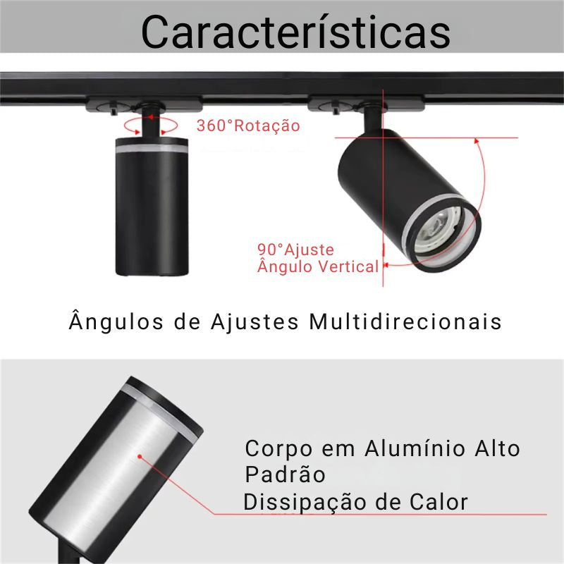 Trilho de Teto Eletrificado,
Trilho Eletrificado,
Trilho com Spot Elétrico,
Luminária de Teto Eletrificada,
Trilho de Spot,
Trilho em Spot Modular,
Trilho Eletrificado em Spot,
Trilho Magnético com Spot
