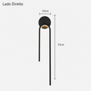 arandela minimalista, arandela moderna, arandela de parede, arandela LED, arandela decorativa, arandela nórdica, arandela escandinava, arandela para quarto, arandela para cabeceira, arandela para sala, arandela para corredor, arandela para lavabo, arandela para painel de TV, arandela vertical, arandela preta, arandela dourada, arandela dourado fosco, arandela ocre, arandela contemporânea, luminária de parede LED, luminária minimalista, luminária decorativa, iluminação indireta, iluminação de parede, ilumina
