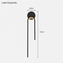 arandela minimalista, arandela moderna, arandela de parede, arandela LED, arandela decorativa, arandela nórdica, arandela escandinava, arandela para quarto, arandela para cabeceira, arandela para sala, arandela para corredor, arandela para lavabo, arandela para painel de TV, arandela vertical, arandela preta, arandela dourada, arandela dourado fosco, arandela ocre, arandela contemporânea, luminária de parede LED, luminária minimalista, luminária decorativa, iluminação indireta, iluminação de parede, ilumina