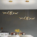 Lustre Pendente Moderno  Minimalista Miraggio LEDZ - Com Controle Remoto - 100cm