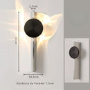 arandela moderna cromada, arandela foco direcionável, luminária parede moderna luxo, arandela prata cromado, arandela decorativa moderna, arandela design contemporâneo, arandela parede sofisticada, arandela iluminação indireta moderna, arandela parede LEDZ, luminária parede premium, arandela moderna para sala, arandela luxo cromada, iluminação decorativa parede moderna, arandela arquitetônica moderna, arandela moderna design italiano