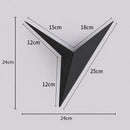 arandela moderna, arandela minimalista, arandela triangular, arandela geométrica, arandela de parede moderna, arandela LED, arandela LED integrada, arandela decorativa, arandela para sala, arandela para quarto, arandela para corredor, arandela para hall de entrada, arandela para painel de TV, arandela para cabeceira de cama, arandela preta, arandela branca, arandela dourada, arandela contemporânea, arandela estilo nórdico, arandela escandinava, iluminação de parede, iluminação decorativa, luminária de pared