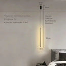 pendente linear minimalista, pendente slim moderno, pendente ultra fino LED, lustre minimalista linear, pendente moderno cabeceira, luminária pendente slim LED, pendente para quarto moderno, lustre linear minimalista LEDZ, pendente moderno para bancada, iluminação pendente minimalista, pendente fino moderno, lustre pendente moderno slim, luminária linear LED moderna, pendente decorativo minimalista, pendente para cabeceira cama