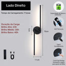 arandela sem fio recarregável, arandela moderna parede preta, luminária parede sem fio controle remoto, arandela cabeceira cama moderna, iluminação indireta parede, arandela minimalista moderna, arandela LEDZ, luminária parede com bateria, arandela 70cm moderna, iluminação decorativa parede, arandela rotativa 360 graus, arandela para sofá parede, luminária sem fio moderna, arandela contemporânea parede