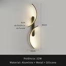 arandela moderna, arandela de parede moderna, arandela minimalista, arandela preta moderna, arandela led moderna, arandela decorativa, arandela para quarto, arandela para cabeceira, arandela para sala, arandela para corredor, arandela contemporânea, arandela slim led, arandela de parede led, luminária de parede moderna, luminária decorativa de parede, arandela preta fosca, arandela orgânica moderna, arandela curva led, arandela arco duplo, arandela artística, arandela para painel ripado, iluminação decorati