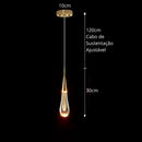 pendente gota de agua dourado, lustre pendente luxo moderno, pendente cozinha moderno dourado, lustre para mesa de jantar moderno, pendente para bancada cozinha, luminaria gota elegante, pendente minimalista dourado LED, lustre moderno sala jantar, pendente multiplo moderno, iluminacao decorativa sofisticada, lustre LED dourado moderno, pendente luxo LEDZ, luminaria suspensa moderna dourada, pendente design contemporaneo, lustre elegante moderno