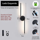 arandela sem fio recarregável, arandela moderna parede preta, luminária parede sem fio controle remoto, arandela cabeceira cama moderna, iluminação indireta parede, arandela minimalista moderna, arandela LEDZ, luminária parede com bateria, arandela 70cm moderna, iluminação decorativa parede, arandela rotativa 360 graus, arandela para sofá parede, luminária sem fio moderna, arandela contemporânea parede