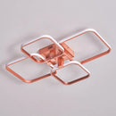 lustre minimalista rose gold, plafon rose gold moderno, luminária teto rose gold, lustre circular minimalista, lustre quadrado minimalista, plafon com controle remoto, luminária inteligente com app, lustre geométrico moderno, plafon anéis minimalista, lustre LED moderno rose gold, iluminação teto contemporânea, lustre minimalista LEDZ, plafon moderno com aplicativo, iluminação moderna rose gold, luminária teto design minimalista