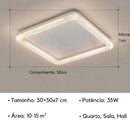 plafon slim, plafon LED 50cm, plafon efeito cristal, plafon de luxo, plafon moderno, plafon dourado, plafon branco, plafon circular, plafon quadrado, plafon LED circular, plafon LED quadrado, luminária de teto LED, luminária de teto moderna, luminária de teto de luxo, luminária efeito cristal, lustre plafon, lustre de teto moderno, plafon com controle remoto, plafon LED com controle remoto, plafon com ajuste de brilho, plafon acrílico, plafon acrílico facetado, plafon cristal acrílico, plafon para sala, pla